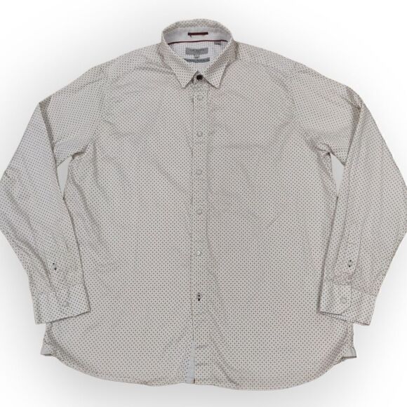 Ted Backer London casual button down dress shirt size 7 XL - Picture 1 of 8